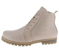 Andrea Conti 0342828 Women's Ankle Boots Leather Lace-Up Boots Tread Sole, gray, 7 UK