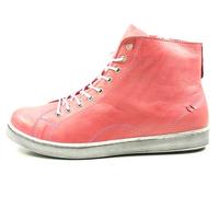 Andrea Conti Sneaker High with Zip 0341500 Women's Lace-Up Boots, Pink, 5 UK