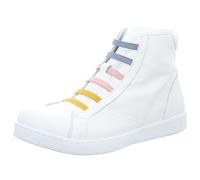 Andrea Conti Women Damen High Top Sneaker, White Pastel Multi, 6 UK