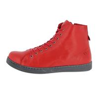 Andrea Conti Women High Top Sneakers, Chilli Grey, 9 UK