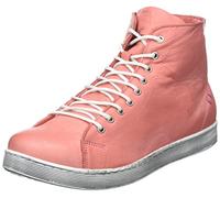 Andrea Conti Women's Damen High Top Sneaker, Antique Pink, 6 UK