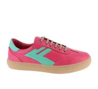 Andrea Conti Women's Damen Low Top Sneaker Freya, Magenta Emerald, 7.5 UK