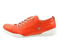 Andrea Conti Women's Damen Low Top Sneaker, red, 5 UK