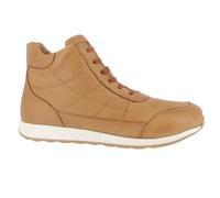 Andrea Conti Women's high top Sneaker, Brandy, 5 UK