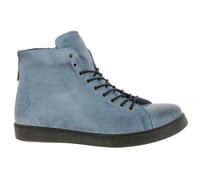 Andrea Conti Women's High Top Trainers, Blue, 6.5 UK