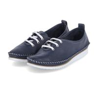 Andrea Conti Women's Lace-Up Sneaker, D Blue, 9 UK