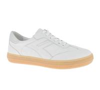 Andrea Conti Women's Low Top Freya Trainers, White/Antique Silver/Light Gum, 37 EU, White Antique Silver Light Gum, 5 UK
