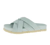 Andrea Conti Women's Mules Flat Slippers, Mint, 41 EU, Mint, 8.5 UK