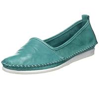 Andrea Conti Women's Slippers Loafer, Aquamarin, 7.5 UK