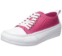 Andrea Conti Women's Trainers Sneaker, Magenta White, 5 UK