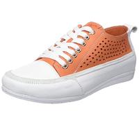 Andrea Conti Women's Trainers Sneaker, Papaya White, 5 UK