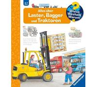 Andrea Erne Wolfgang Metzg Alles über Laster, Bagger und Traktor (Spiral Bound)