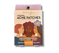 Andrea Grace Pimple Patches Cute Acne Patches for Face (140 Patches) with Hydrocolloid, Tea Tree Extra & Salicylic Acid, Colorful Fun Designs - Pimple Patches for Face Acne Spot Treatment