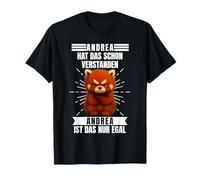 Andrea hat das Schon verstanden Saying First Name T-Shirt