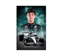Andrea Kimi Antonelli F1 Racing Car Poster Canvas Poster Wall Art Decor Print Picture Paintings for Living Room Bedroom Decoration 24x36inch(60x90cm)