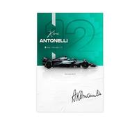 Andrea Kimi Antonelli - Mercedes-AMG Petronas Canvas Poster Wall Art Decor Print Picture Paintings for Living Room Bedroom Decoration 20x30inch(50x75cm)