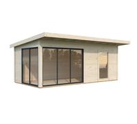 Andrea M (6.0x3m | 17.1m2 | 44mm) Garden Room with Sliding Doors (Double Glazing Available)