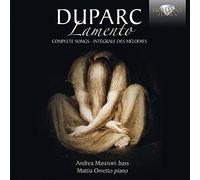 Andrea Mastroni - Duparc Lamento - Complete Songs - CD - J3z