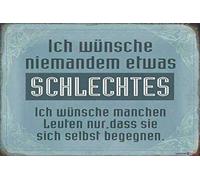 Andreaoy New Retro Metal Tin Sign|Nschen Vintage Look Custom Vintage Sign for Wall Decor Retro Look|Home Club Bar Decorative Metal tin Sign 8x12 Inches