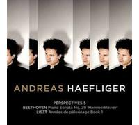 ANDREAS HAEFLIGER - PERSPECTIVES 5 2 CD NEW BEETHOVEN,LUDWIG VAN/LISZT,FRANZ