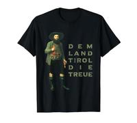 Andreas Hofer The Land Tirol Value Graphic T-Shirt, Men, Black, M