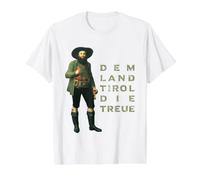 Andreas Hofer The Land Tirol Value Graphic T-Shirt, Men, White, XL