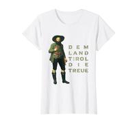 Andreas Hofer The Land Tirol Value Graphic T-Shirt, Women, White, M