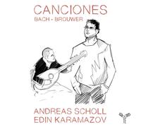Andreas Scholl Bach/Brouwer: Canciones CD AP263 NEW