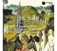 ANDREAS SCHOLL COLLEGIUM VOCALE PHILIPPE HERREWE - J.S. BACH: [CD]
