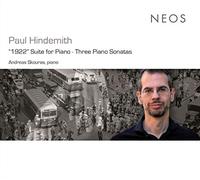 Andreas Skouras – Hindemith: "1922" Suite for Piano Op.26; Three Piano Sonatas – CD – Harmonia Mundi