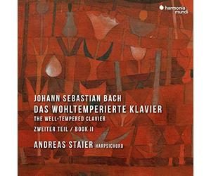 Andreas Staier J.s. Bach: the Well-Tempered Clavier, Book 2 Double CD NEW