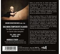 ANDREAS STAIER - J.S. BACH THE WELL-TEMPERED CLAVIER NEW CD