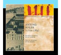 Andreé Wachsmuth, M. Cervera, C. Jacotet, A. Vauquet - Antoni Soler: Quintets Per A Instruments D'arc I Clavicèmbal 1, 2