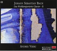 ANDREI VIERU - JS BACH WOHLTEMPERIERTE CLAVI - CD - K4z