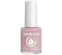 Andreia Halal Nail Breathable - Water Permeable Red Polish - Glossy Vegan and Cruelty-Free - Colour B25 Pinkish Nude 10.5ml