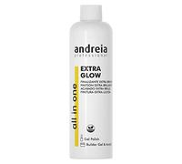 Andreia Professional Extra Glow High Shine, Glossy Finish Liquid for Dipping, Gel Polish, Builder and Acrylic Nails Manicure - 250ml