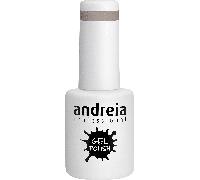 Andreia Semi-Permanent Nail Gel Polish for UV/LED Lamp - Intense Shine and 4 weeks Lasting French Manicure Nail Gel Varnish - Colour 221 Greige Nude - Soft Shades - 10.5 ml