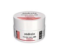 Andreia Professional Hard Nail Gel Biphasic 2 in 1 LED et UV Gel Nail Builder - High Viscosity for Hard Strong Nails Tips and Extensions - Build Up Gel for Nails - Colour Peach 22g