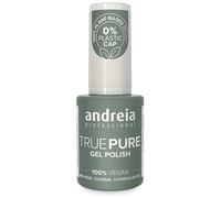 Andreia Professional Hema and TPO Free Gel Polish - TRUE PURE 21 Free and 100% Vegan for Sensitive Nails - UV LED Soak Off Gel Nail Varnish - Colour T02 Milky White 10.5ml