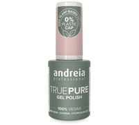 Andreia Professional Hema and TPO Free Gel Polish - TRUE PURE 21 Free and 100% Vegan for Sensitive Nails - UV LED Soak Off Gel Nail Varnish - Colour T08 Nude Pink 10.5ml
