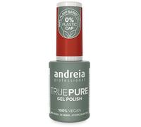 Andreia Professional Hema and TPO Free Gel Polish - TRUE PURE 21 Free and 100% Vegan for Sensitive Nails - UV LED Soak Off Gel Nail Varnish - Colour T34 Orange-Brown 10.5ml