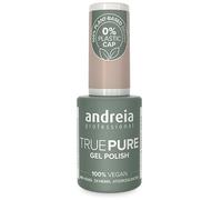 Andreia Professional Hema and TPO Free Gel Polish - TRUE PURE 21 Free and 100% Vegan for Sensitive Nails - UV LED Soak Off Gel Nail Varnish - Colour T28 Taupe 10.5ml