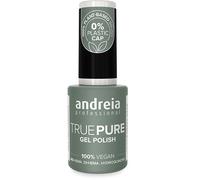 Andreia Professional Hema Free Gel Polish - TRUE PURE 21 Free and 100% Vegan for Sensitive Nails - Semi-Permanent UV LED Soak Off Gel Nail Varnish - Colour T46 Black 10.5ml