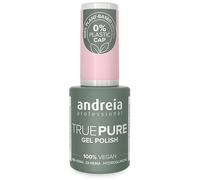 Andreia Professional Hema and TPO Free Gel Polish - TRUE PURE 21 Free and 100% Vegan for Sensitive Nails - UV LED Soak Off Gel Nail Varnish - Colour T06 Milky Pink 10.5ml