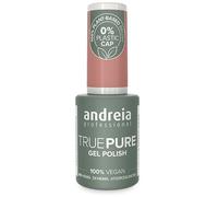 Andreia Professional Hema and TPO Free Gel Polish - TRUE PURE 21 Free and 100% Vegan for Sensitive Nails - UV LED Soak Off Gel Nail Varnish - Colour T29 Nude Pink 10.5ml