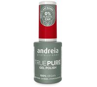 Andreia Professional Hema and TPO Free Gel Polish - TRUE PURE 21 Free and 100% Vegan for Sensitive Nails - UV LED Soak Off Gel Nail Varnish - Colour T37 Red 10.5ml