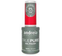 Andreia Professional Hema and TPO Free Gel Polish - TRUE PURE 21 Free and 100% Vegan for Sensitive Nails - UV LED Soak Off Gel Nail Varnish - Colour T21 Neon Reddish Pink 10.5ml