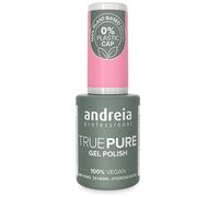 Andreia Professional Hema and TPO Free Gel Polish - TRUE PURE 21 Free and 100% Vegan for Sensitive Nails - UV LED Soak Off Gel Nail Varnish - Colour T18 Bubblegum Pink 10.5ml