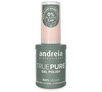 Andreia Professional Hema and TPO Free Gel Polish - TRUE PURE 21 Free and 100% Vegan for Sensitive Nails - UV LED Soak Off Gel Nail Varnish - Colour T05 Milky Nude 10.5ml