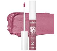Andreia Professional No Transfer Liquid Lipstick Matte Longlasting - Kiss Proof Smudge-free Vitamin E Enriched Formula, 100% Vegan - Colour 07 Dusty Rose - 8ml
